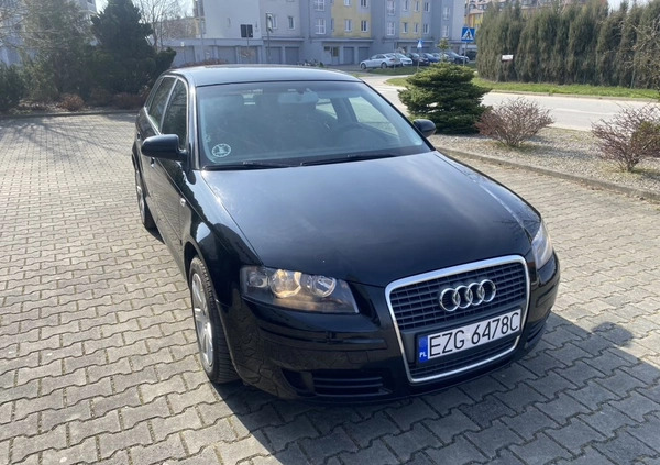 Audi A3 cena 21900 przebieg: 126000, rok produkcji 2008 z Łask małe 326